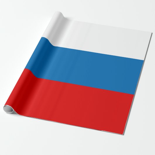 Patriottische Russische Pan Slavic vlag Cadeaupapier (Uitgerold)