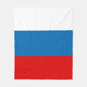 Patriottische Russische Pan Slavic vlag Fleece Deken (Voorkant)