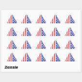 Patriottische schedels sticker (Vel)