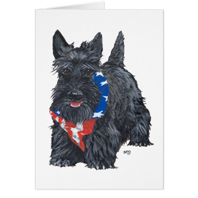 Patriottische Schotse Terrier (Voorkant)