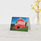 Patriottische Schuur Kaart (Gele Bloem)