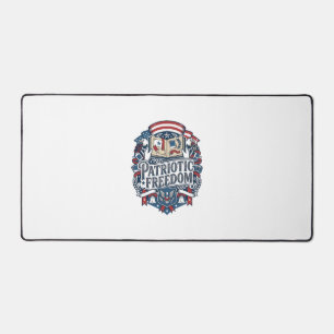 Patriottische Scrapbooker Vector Grafische T-shirt Bureaumat