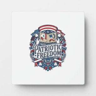 Patriottische Scrapbooker Vector Grafische T-shirt Fotoplaat