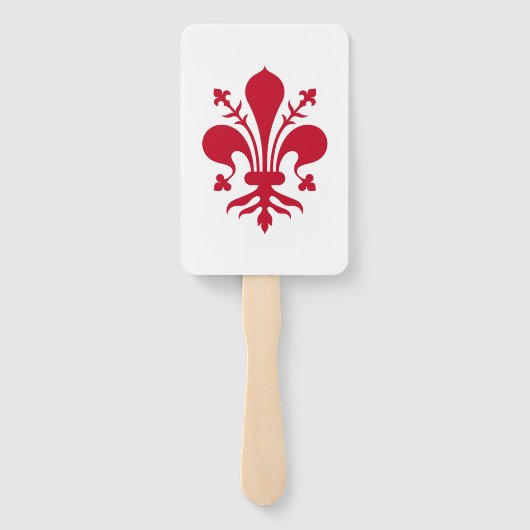 Patriottische set van de hand fans met de vlag van handwaaier (Achterkant)