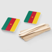 Patriottische set van hand fans met vlag van Kamer Handwaaier (Niet-gemonteerd)