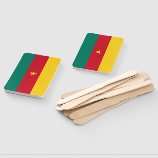 Patriottische set van hand fans met vlag van Kamer Handwaaier (Niet-gemonteerd)