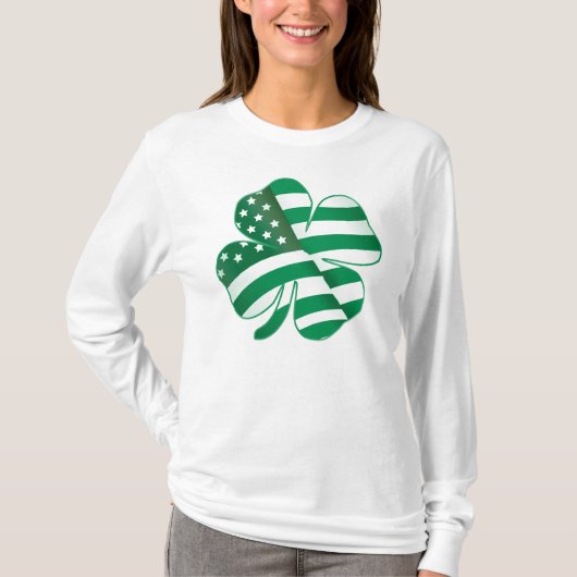 Patriottische Shamrock II T-Shirt (Voorkant)