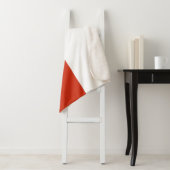 Patriottische Sherpa Blanket met Chili vlag Deken (In situ)