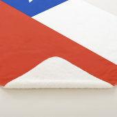 Patriottische Sherpa Blanket met Chili vlag Deken (3/4)
