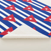 Patriottische Sherpa Blanket met Cubaanse vlag Deken (3/4)