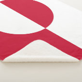 Patriottische Sherpa Blanket met de vlag van Groen Sherpa Deken (3/4)