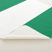 Patriottische Sherpa Blanket met de vlag van Niger Sherpa Deken (3/4)