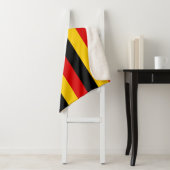 Patriottische Sherpa Blanket met Duitse vlag Deken (In situ)