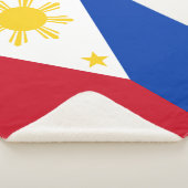 Patriottische Sherpa Blanket met Filipijnse vlag Deken (3/4)