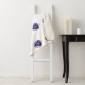Patriottische Sherpa Blanket met Massachusetts vla Sherpa Deken (In situ)