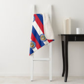 Patriottische Sherpa Blanket met Missouri vlag Deken (In situ)