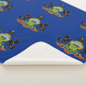 Patriottische Sherpa Blanket met Pennsylvania vlag Sherpa Deken (3/4)