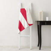 Patriottische Sherpa Blanket met Poolse vlag Deken (In situ)