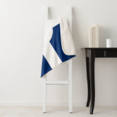 Patriottische Sherpa Blanket met vlag van Indianap Deken (In situ)