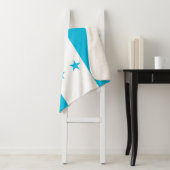 Patriottische Sherpa Deken met Hondurese vlag (In situ)