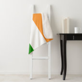 Patriottische Sherpa Deken met India vlag (In situ)