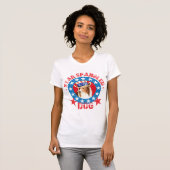Patriottische Shetland Sheepdog T-shirt (Voorkant volledig)
