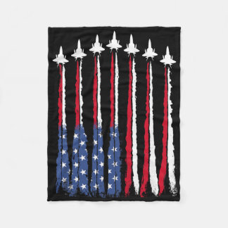 Patriottische shirts voor mannen - 4 juli-shirts v fleece deken