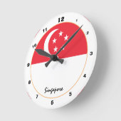 Patriottische Singapore-vlag, Singapore Thuis / de Ronde Klok (Hoek)