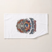 Patriottische Sjaal Rocker Old Glory Muziek Rock M Handdoek (Handdoek)