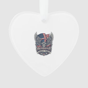 Patriottische Sjaal Rocker Old Glory Muziek Rock M Ornament