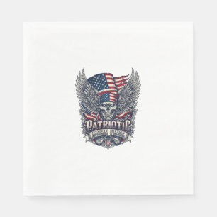 Patriottische sjaal rocker Old Glory muziek rock m Servet