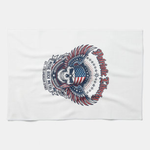 Patriottische Sjaal Rocker Old Glory Muziek Rock M Theedoek
