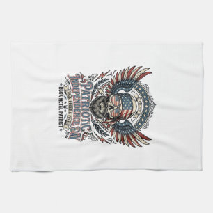 Patriottische Sjaal Rocker Old Glory Muziek Rock M Theedoek
