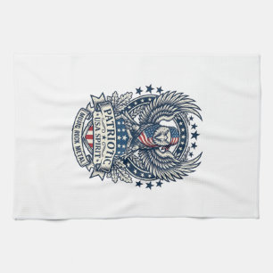 Patriottische Sjaal Rocker Old Glory Muziek Rock M Theedoek