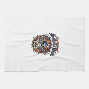 Patriottische Sjaal Rocker Old Glory Muziek Rock M Theedoek