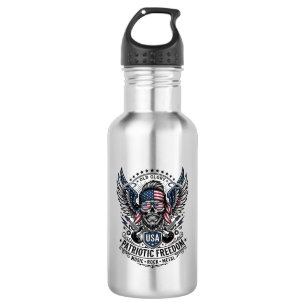 Patriottische Sjaal Rocker Oude Glorie Muziek Rock Waterfles