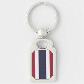 Patriottische sleutelhanger met de vlag van Thaila (Voorkant)