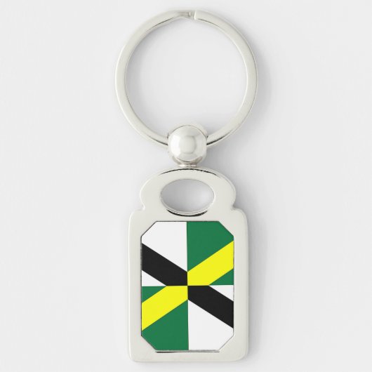 Patriottische sleutelhanger met vlag van Monterey (Voorkant)