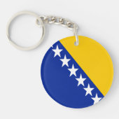 Patriottische Sleutelhanger van Bosnië en Herzegov (Voorkant)