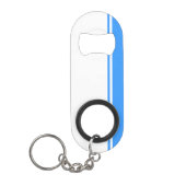 Patriottische sleutelring met vlag van de Republie Mini Flessenopener (Voorkant)