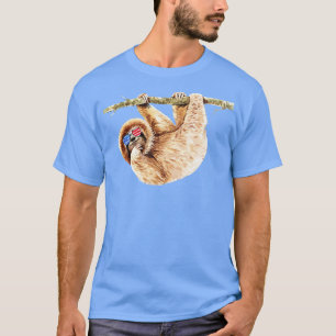 Patriottische Sloth Sloth Lovers T-shirt