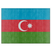 Patriottische snijplank met Vlag van Azerbeidzjan (Voorkant)
