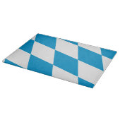 Patriottische snijplank met vlag van Beieren (Hoek)