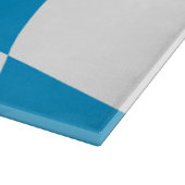 Patriottische snijplank met vlag van Beieren (Hoek)