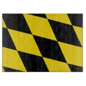 Patriottische snijplank met vlag van München (Voorkant)