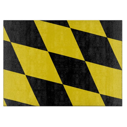 Patriottische snijplank met vlag van München (Voorkant)