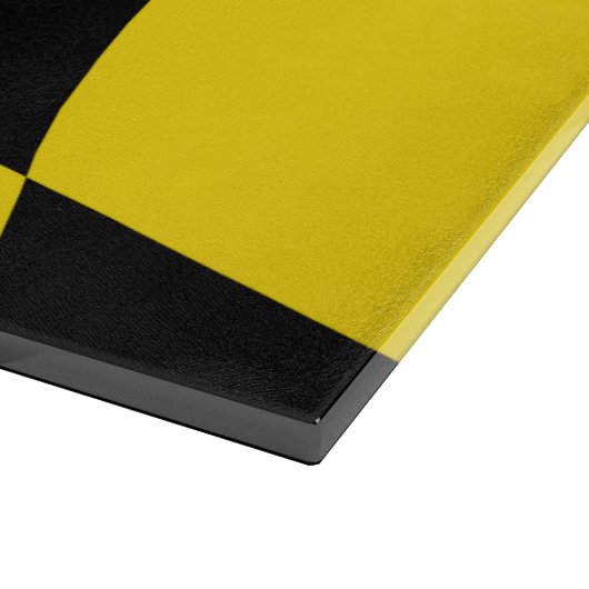 Patriottische snijplank met vlag van München (Hoek)