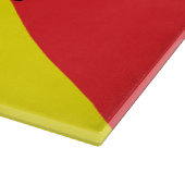 Patriottische snijplank met vlag van Sicilië, Ital (Hoek)