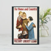 patriottische Soldaat voor Victory Liberty Loan (Staand voorkant)