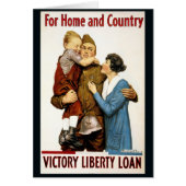  patriottische Soldaat voor Victory Liberty Loan (Voorkant)